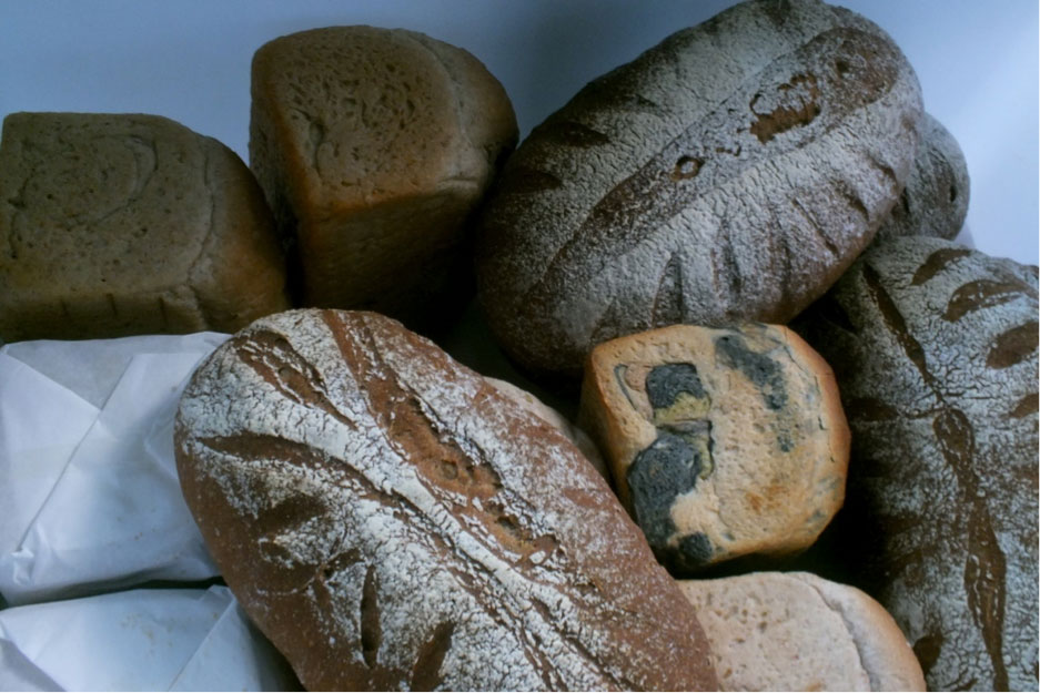 Sourdough loaf, salah satu varian roti yang dijual oleh Kebun Roti. Roti ini menggunakan ragi alami yang dibuat sendiri, serta bebas susu dan telur, sehingga dapat dikonsumsi oleh konsumen yang intoleran laktosa.